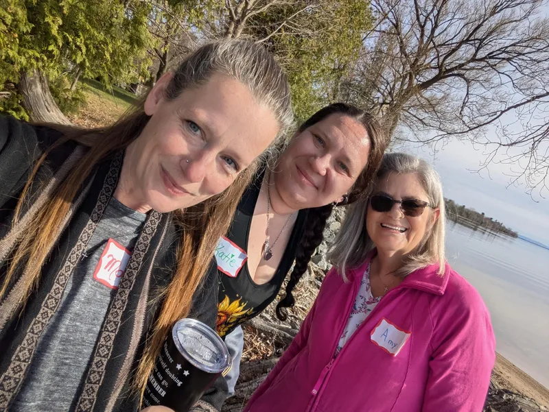 Maria Carlson Noel with colleagues