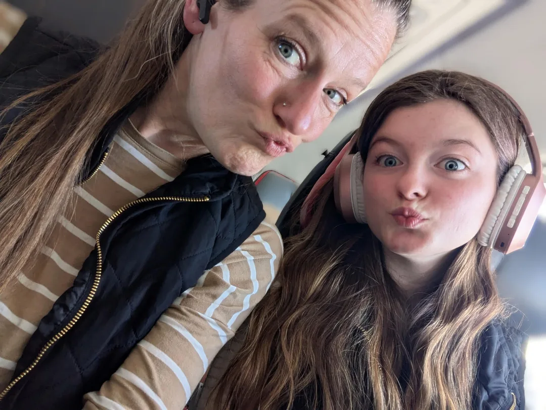 Maria Carlson Noel, a Vermont based recovery coach, is with her daughter. 